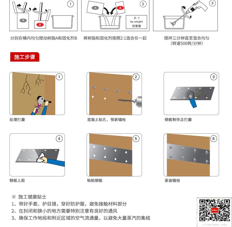 包钢辽中粘钢加固施工过程